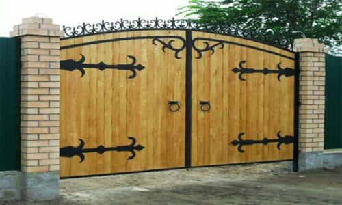 Как сделать ворота своими руками из дерева самым легким. Выбираем вид