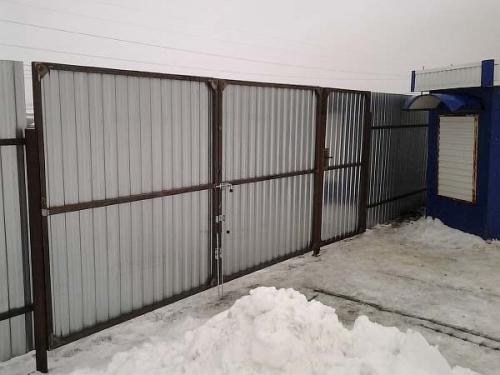 Высота ворот в частном доме. Ворота