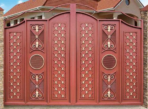 Ширина ворот для забора и гаража в частном доме. Размеры ворот и калитки для частного дома