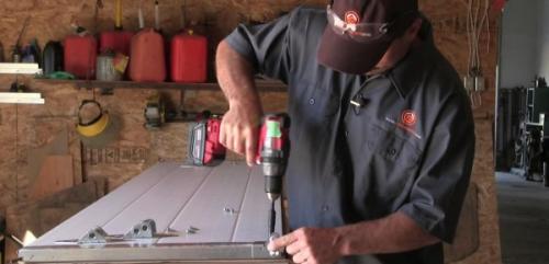 Откатные ворота для гаража. Как сделать откатные ворота своими руками