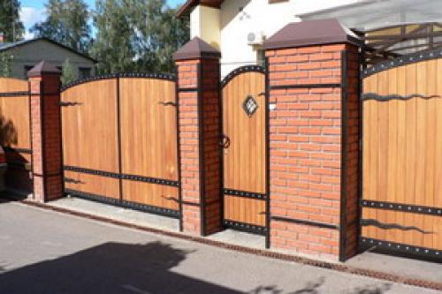 Калитка и ворота из дерева. Изготовление деревянных ворот своими руками