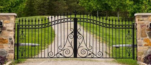 Варианты распашных ворот. Распашные ворота: обзор качественных материалов, современные конструкции и лучшие распашные системы (130 фото)