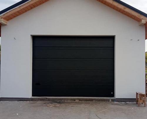 Откатные ворота с калиткой. Как сделать откатные ворота своими руками 07