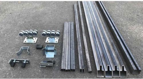 Простые откатные ворота своими руками. Полный перечень необходимых комплектующих, материалов и инструментов