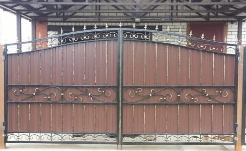 Необычные ворота своими руками. Ворота своими руками – 120 фото, чертежей и эскизов не сложных современных и классических вариантов ворот