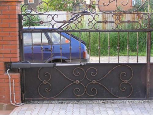 Автоматические распашные ворота своими руками. Автоматика для распашных ворот: виды приводов