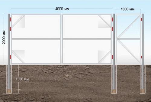Ворота из профильной трубы своими руками. Виды ворот: откатные и распашные 06