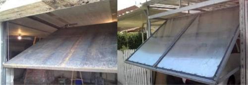 Особенности и принцип конструкции секционных ворот. Виды подъемов ворот 07