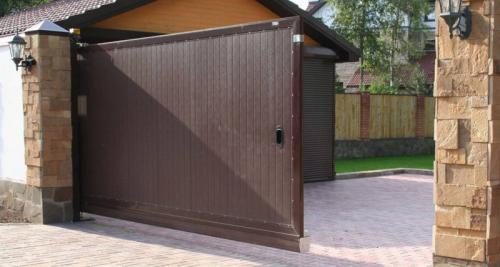 Откатные ворота с калиткой под ключ в Москве. О нас 01 Откатные ворота с калиткой под ключ в Москве. О нас 01