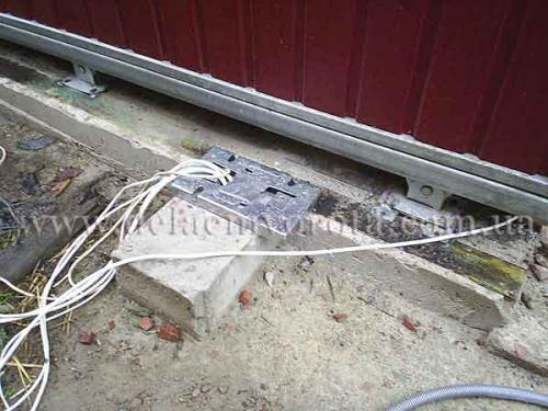 Монтаж электропривода и автоматики на ворота. Выбор и установка привода 14 Монтаж электропривода и автоматики на ворота. Выбор и установка привода 14