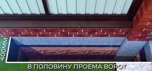 Установка электропривода на откатные ворота. Закладная для откатных ворот 05 Установка электропривода на откатные ворота. Закладная для откатных ворот 05
