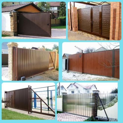 Монтаж откатных ворот инструкция. Установка откатных ворот