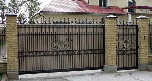 Пошаговая подробная инструкция установки откатных ворот. Преимущества откатных ворот 03