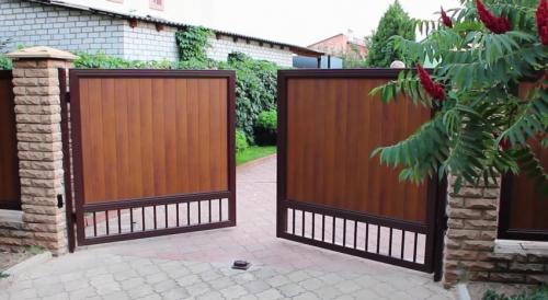 Ворота своими руками дешево и красиво. Ворота своими руками – 120 фото, чертежей и эскизов не сложных современных и классических вариантов ворот