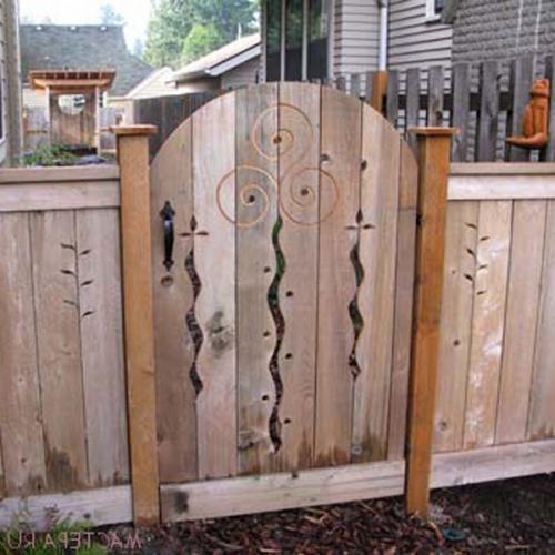 Деревянные ворота для дачи. Основные типы конструкций дачных ворот и их особенности