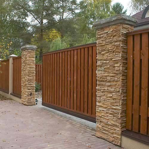 Ворота из бруска. Преимущества и недостатки