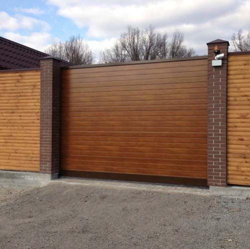 Ворота из бруска. Преимущества и недостатки