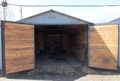 Деревянные гаражные ворота. Распашные ворота популярных моделей