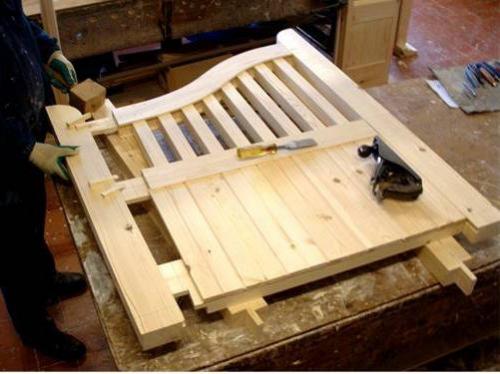 Деревянные ворота своими руками чертежи. Изготовление деревянных ворот своими руками