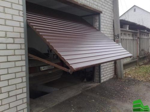 Как правильно выбрать подъёмно-поворотные ворота. Разновидности подъемных ворот