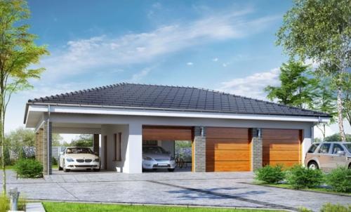 Размер гаража на 2 машины друг за другом. Оптимальные параметры гаража на два автомобиля