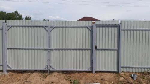 Распашные ворота с автоматикой чертежи. Распашные ворота: виды и особенности конструкции 05 Распашные ворота с автоматикой чертежи. Распашные ворота: виды и особенности конструкции 05