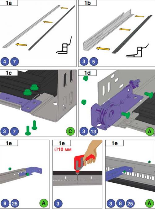 КАК установить гаражные ворота DoorHan.. Инструкция по монтажу секционных ворот RSD01. Часть 1