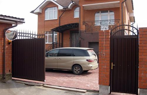 Оптимальная ширина въездных ворот 04 Оптимальная ширина въездных ворот 04