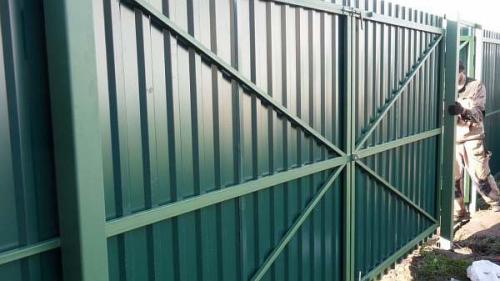 Ворота из профильной трубы своими руками. Как сварить ворота из профильной трубы своими руками: чертежи и расчет, фото