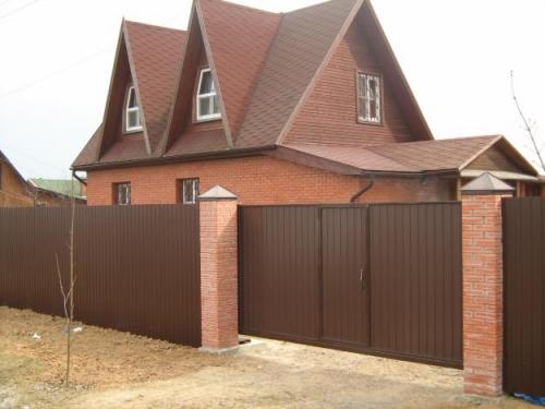 Как обшить ворота профнастилом. Виды ворот из профнастила: конструктивные особенности, преимущества и недостатки