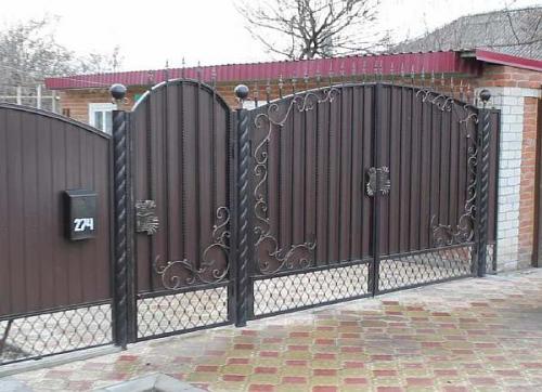 Ворота из профильной трубы 40х20. Как сварить ворота из профильной трубы своими руками: чертежи и расчет, фото