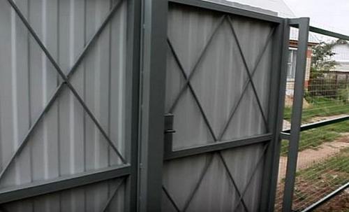 Калитка из профильной трубы своими руками. Составление проекта и подготовка необходимых материалов 04