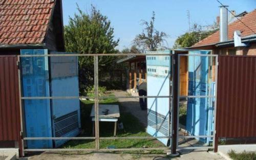 Как сделать ворота своими руками из профнастила. Фотоотчет об изготовлении и установке ворот