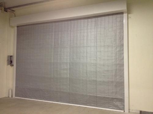 Конструкция и полотно противопожарных штор. Устройство и конструкция 02