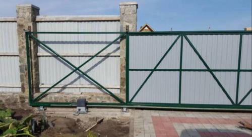 Откатные ворота своими руками простые. Откатные ворота своими руками — пошаговые инструкции по изготовлению конструкции механических откатных ворот и на электроприводе + фото
