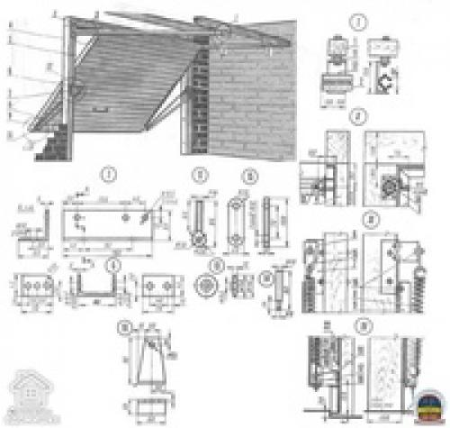 Подъемные ворота своими руками чертежи схемы расчет. Ответственный этап – подготовка чертежа 01 Подъемные ворота своими руками чертежи схемы расчет. Ответственный этап – подготовка чертежа 01