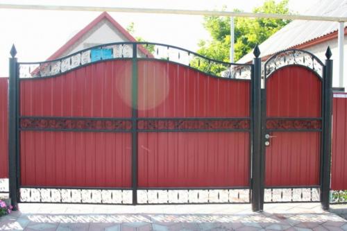 Красивые ворота своими руками. Ворота своими руками – 120 фото, чертежей и эскизов не сложных современных и классических вариантов ворот