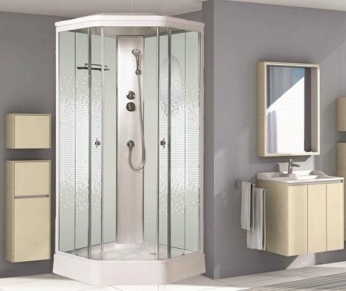 Душевая кабина 90х90 с глубоким поддоном. Gerutti Bella 90см*90см 05 Душевая кабина 90х90 с глубоким поддоном. Gerutti Bella 90см*90см 05