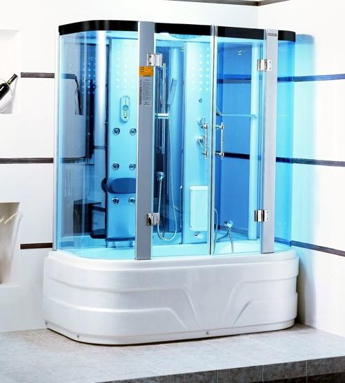 Сборка душевого бокса с глубоким поддоном. Что представляет собой душевой бокс