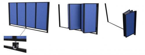 Ворота-гармошка. Складные ворота-гармошка своими руками