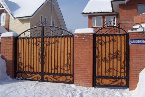 Хорошие ворота для дома. Хорошие ворота для частного дома с забором и калиткой, 119 фото. Делимся секретами выбора надежной конструкции ворот