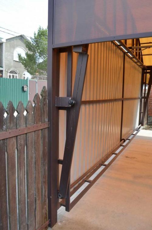 Как сделать ворота в гараже которые открываются вверх. Подъемные ворота своими руками: необходимые материалы для изготовления + поэтапная инструкция по сооружению и установке своими руками