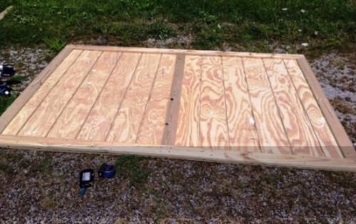 Как сделать деревянные ворота своими руками из досок пошагово. Делаем ворота