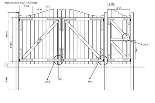 Как построить деревянные ворота. Деревянные ворота своими руками: необходимы навыки, точность, аккуратность