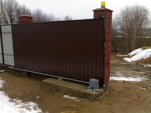 Как сделать ворота своими руками откатные. Создание проекта 32