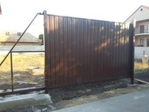 Как сделать ворота своими руками откатные. Создание проекта 34