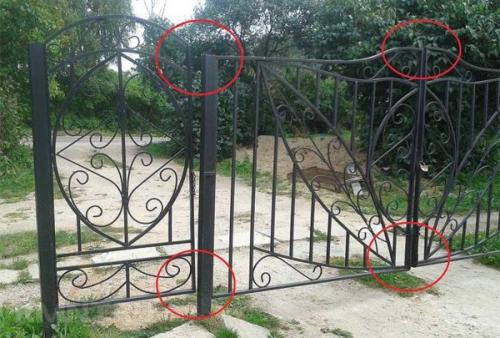 Ворота из круглой трубы своими руками. Устройство