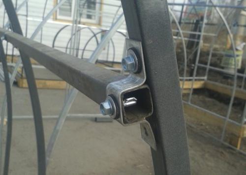 Ворота без сварки своими руками на болтах. Железные ворота из профнастила 18