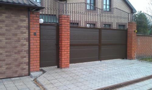 Красивые ворота для частного дома. Красивые распашные ворота — современные и оригинальные варианты на фото и видео в обзоре!