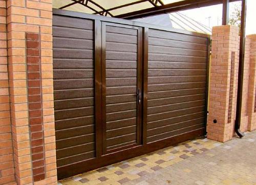 Ширина калитки в частном доме. Размеры ворот и калитки для частного дома